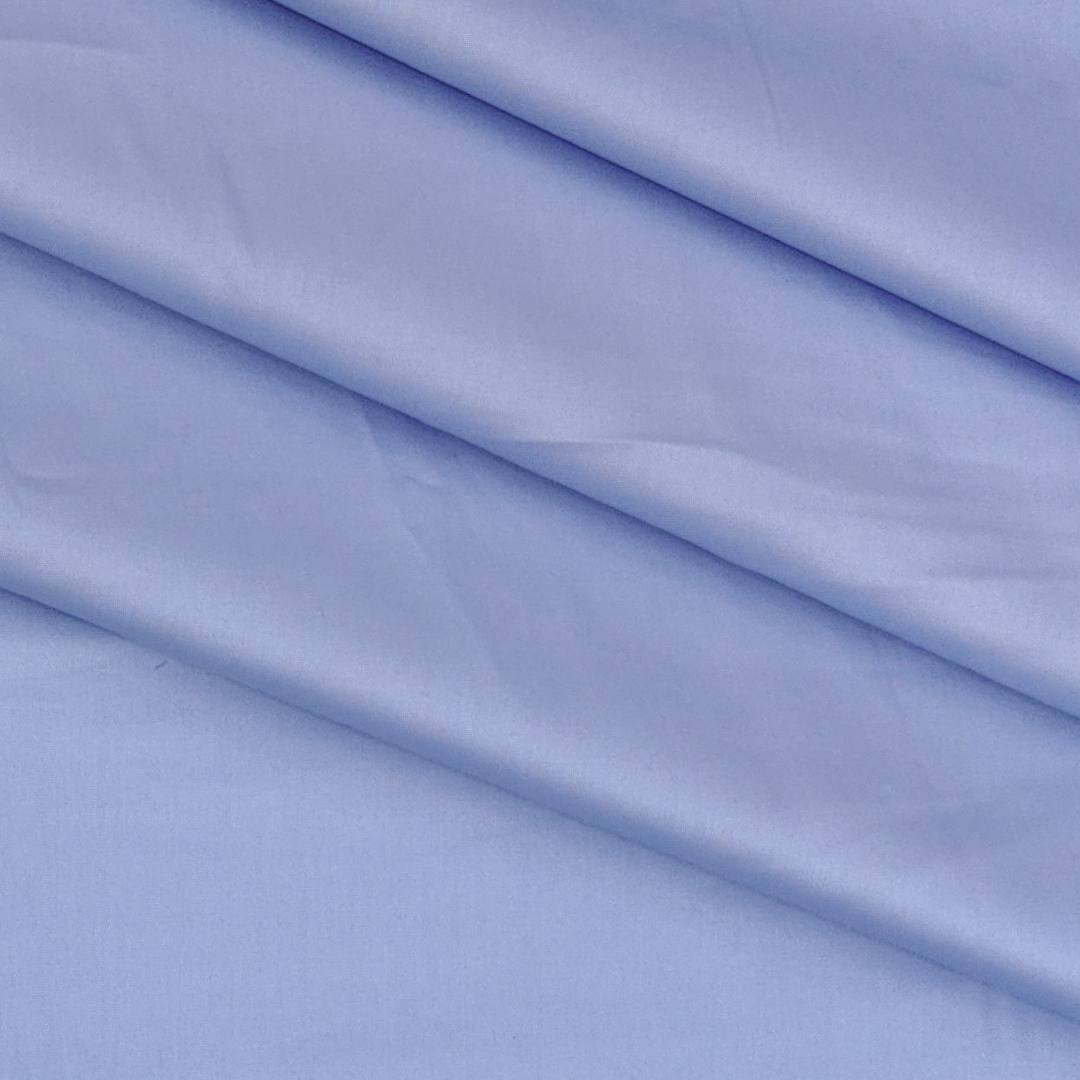 Kurta Pajama Fabric ManTire 100% Cotton Premium Plain Colour Cornflower Blue